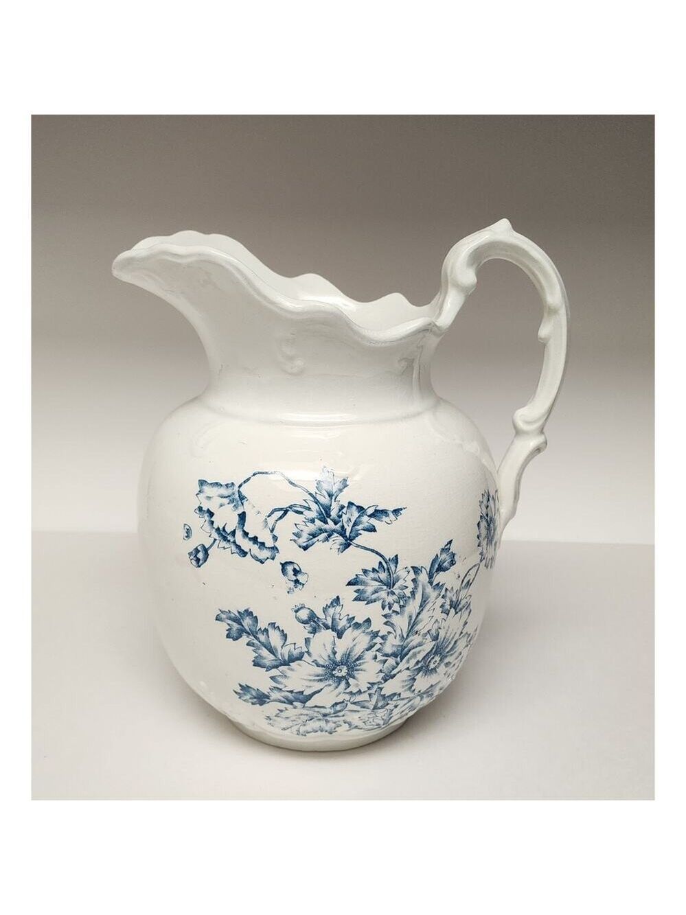 Warranted England Antique 1940s 5pc Pitcher/ Basin Wash Set Super Rare Find - Picture 12 of 16